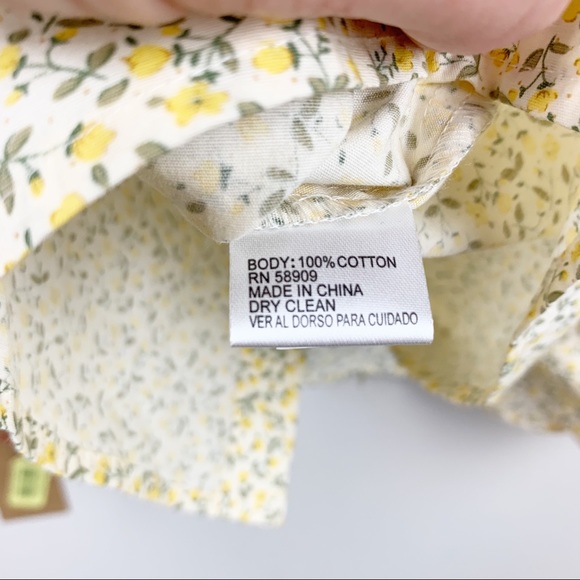 NWT Cremieux Botanical Garden Floral Print Top - Picture 9 of 9